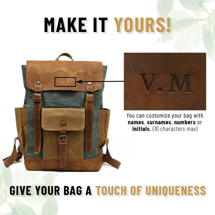 Retro Greg Laptop Backpack