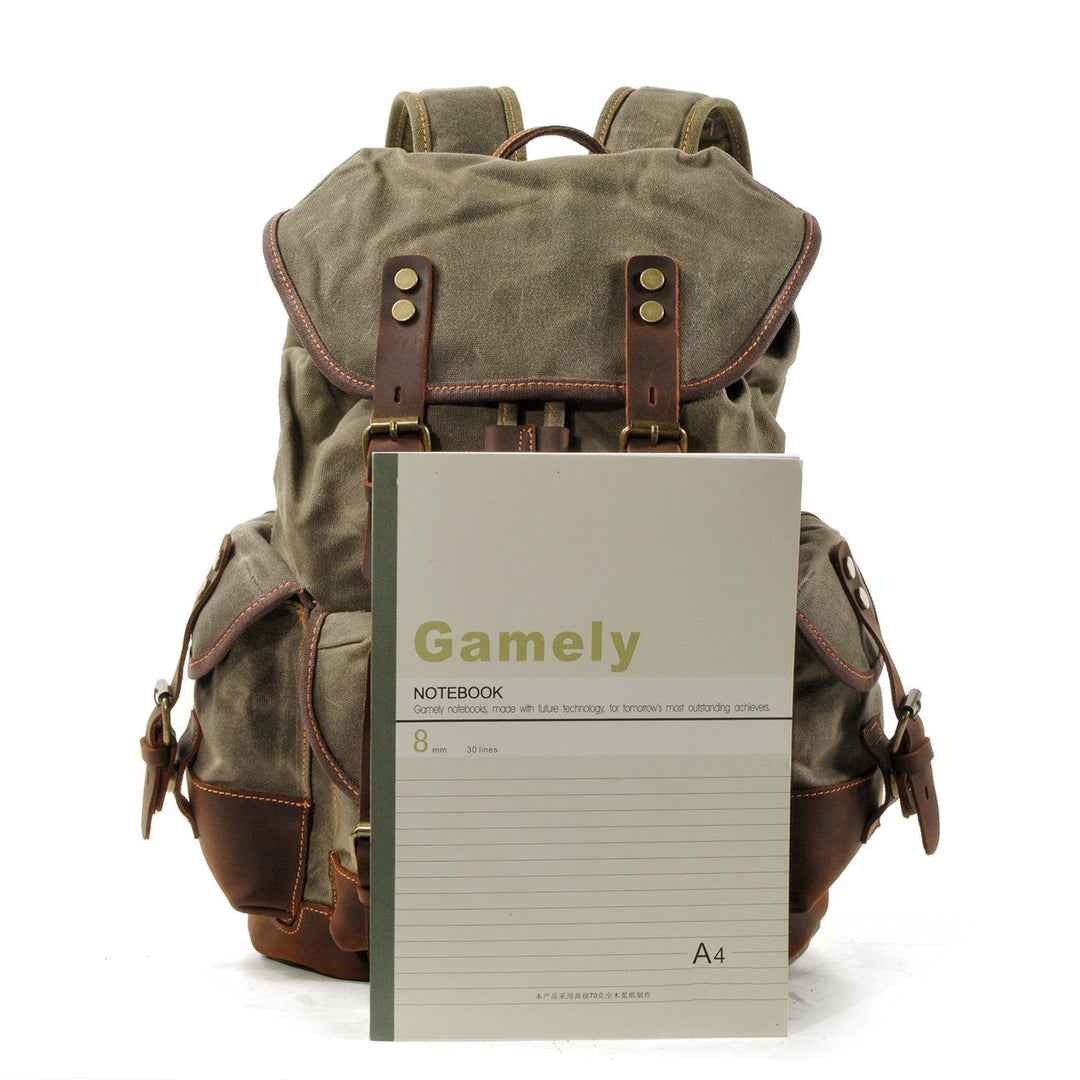 Brody Canvas Hiking Backpack