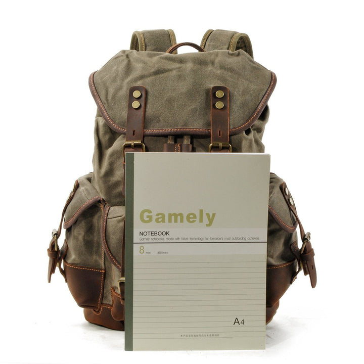 Brody Canvas Hiking Backpack