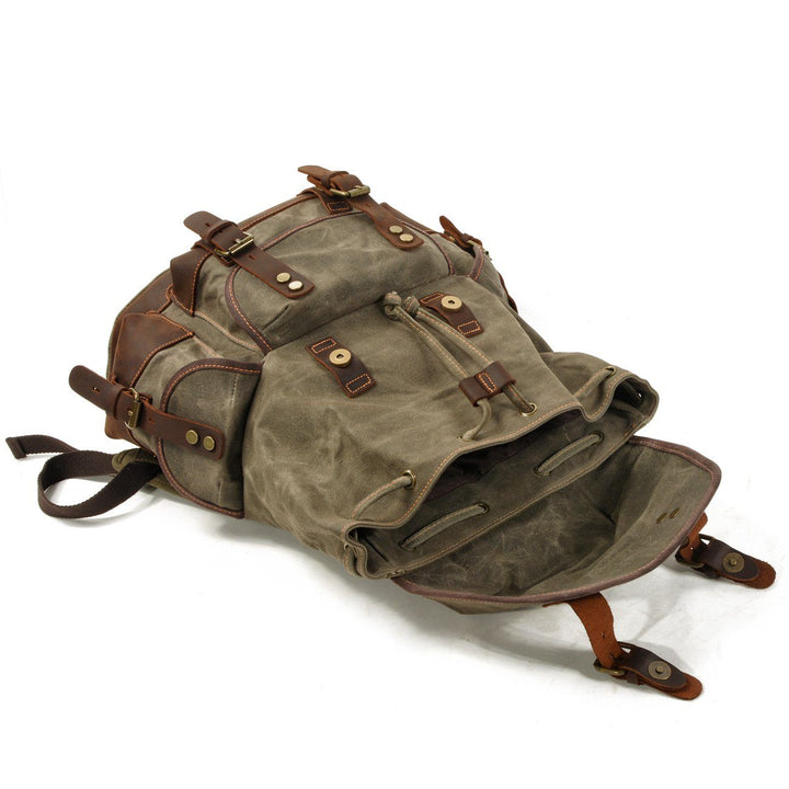 Brody Canvas Hiking Backpack