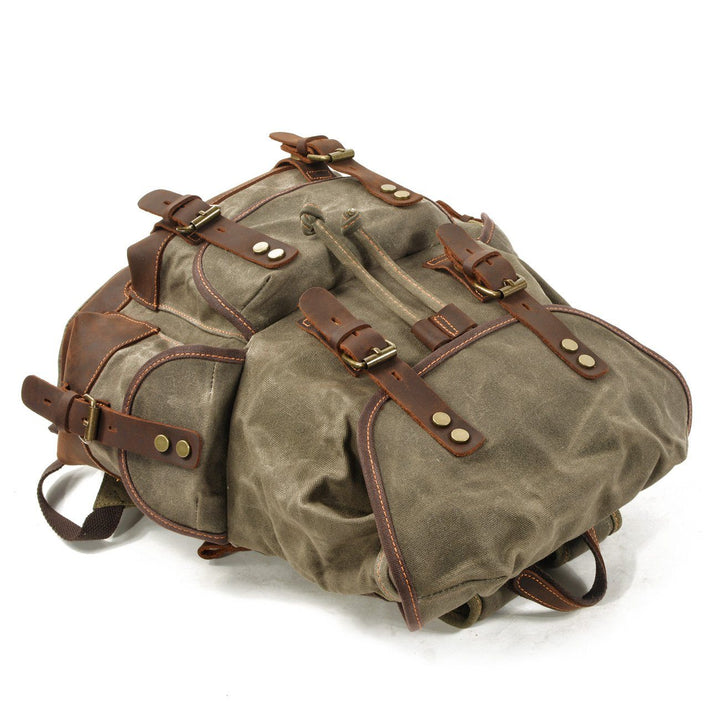 Brody Canvas Hiking Backpack