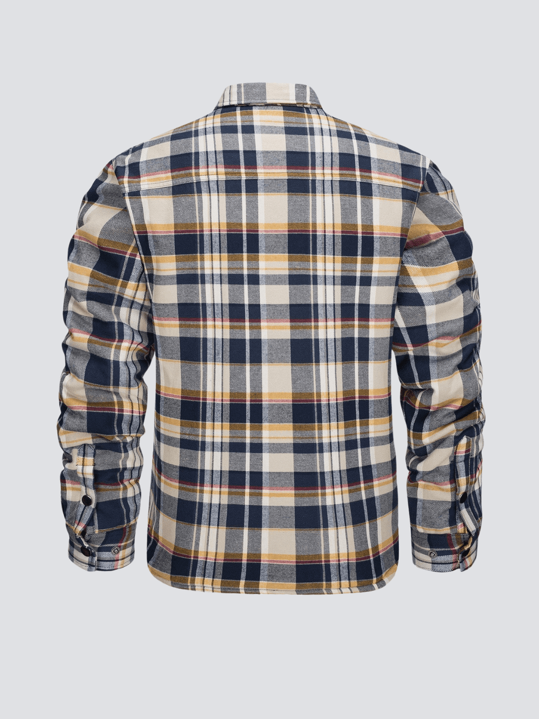 Iver - Striped Flannel Coat