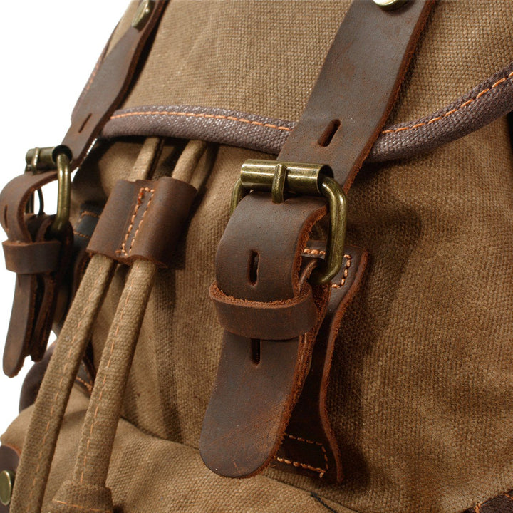 Brody Canvas Hiking Backpack