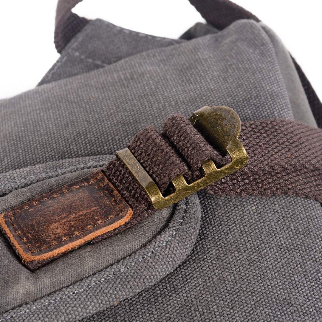 Canvas and Leather Sander Backpack