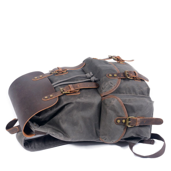 Canvas and Leather Sander Backpack